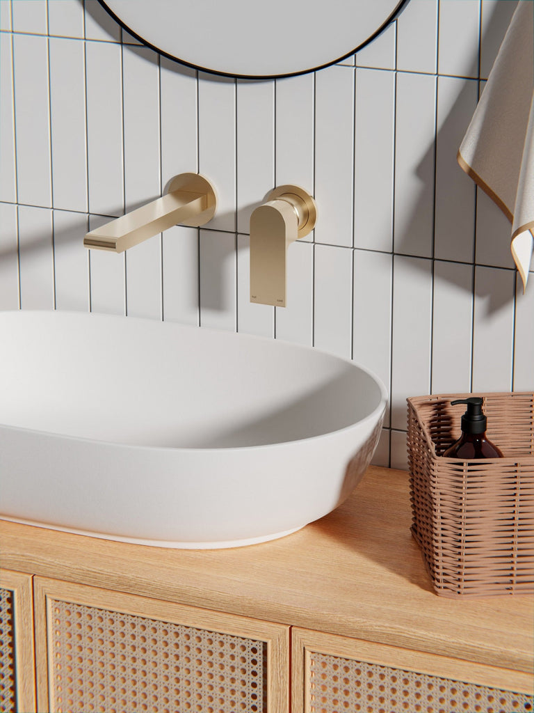 BIANCA Wall Basin Mixer Seperate - Hera BathwareChrome187mm