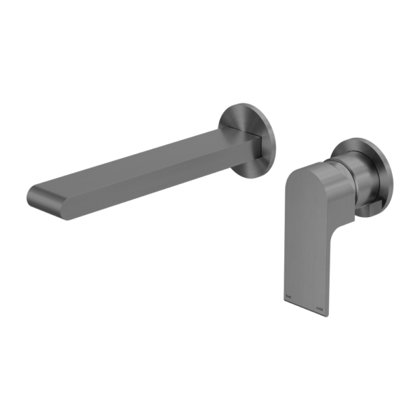 BIANCA Wall Basin Mixer Seperate - Hera BathwareGun Metal187mm