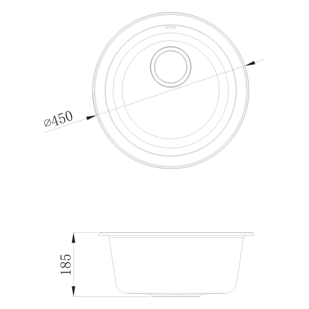 BKS - CO450 – Black — Sierra Composite Matt Black - Hera Bathware X Best Bm BKS - CO450 – Black |