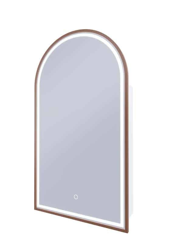 Blanca LED Shaving Cabinet | Remer - Hera Bathware X Remer BR50D - CB | Cuban Bronze