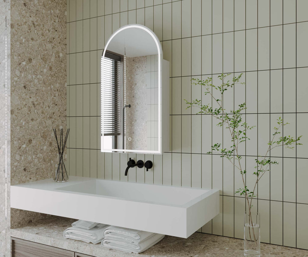 Blanca LED Shaving Cabinet - Hera BathwareNo Frame