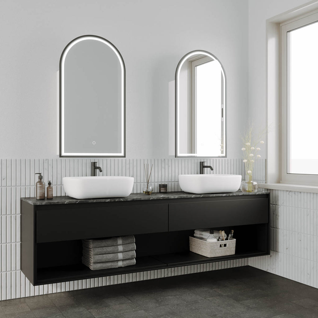 Blanca LED Shaving Cabinet - Hera BathwareNo Frame