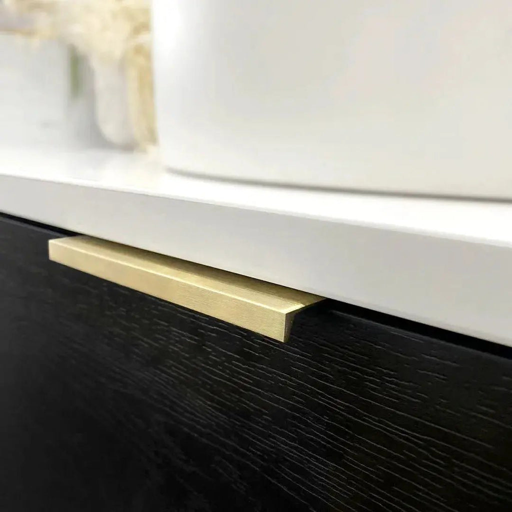Bondi Black Oak 900mm Wall Hung Vanity - Hera Bathware