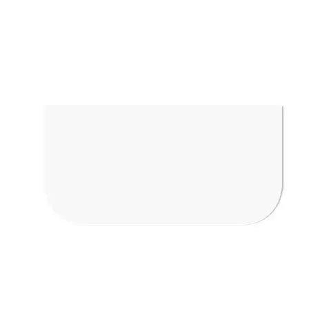 Bondi flat stone top selections - Hera Bathware900mmPure White