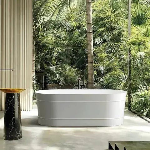 Bondi Gloss White Free Standing Bathtub - Hera Bathware1700mmGloss White