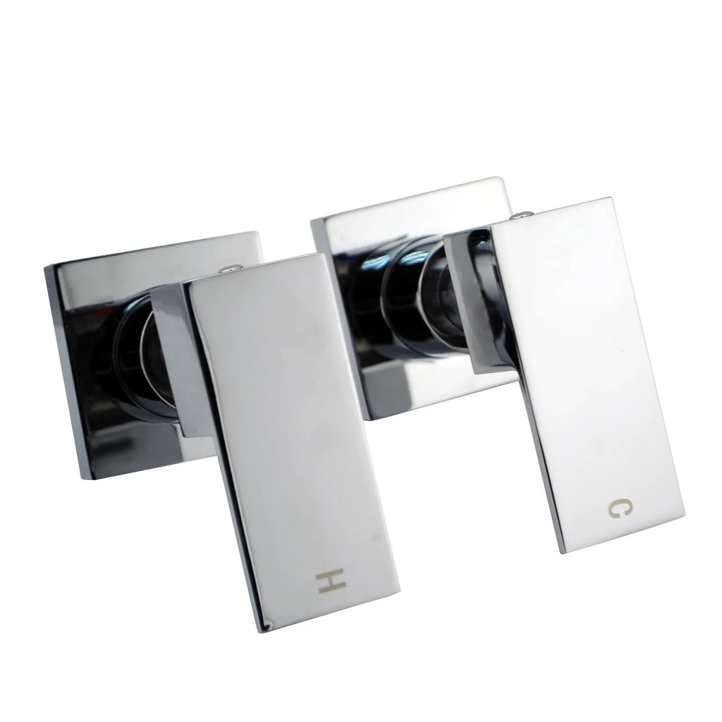BORA Wall Top Assemblies Square - Hera BathwareChrome
