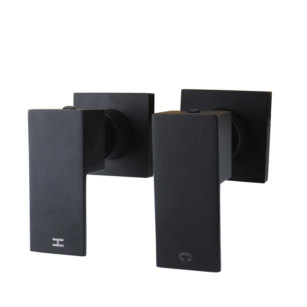 BORA Wall Top Assemblies Square - Hera BathwareMatte Black