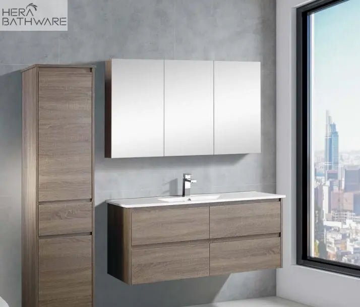 Brighton Shaving Cabinet | 600 - 1500mm | Sunny - Hera Bathware600mmMatte Black