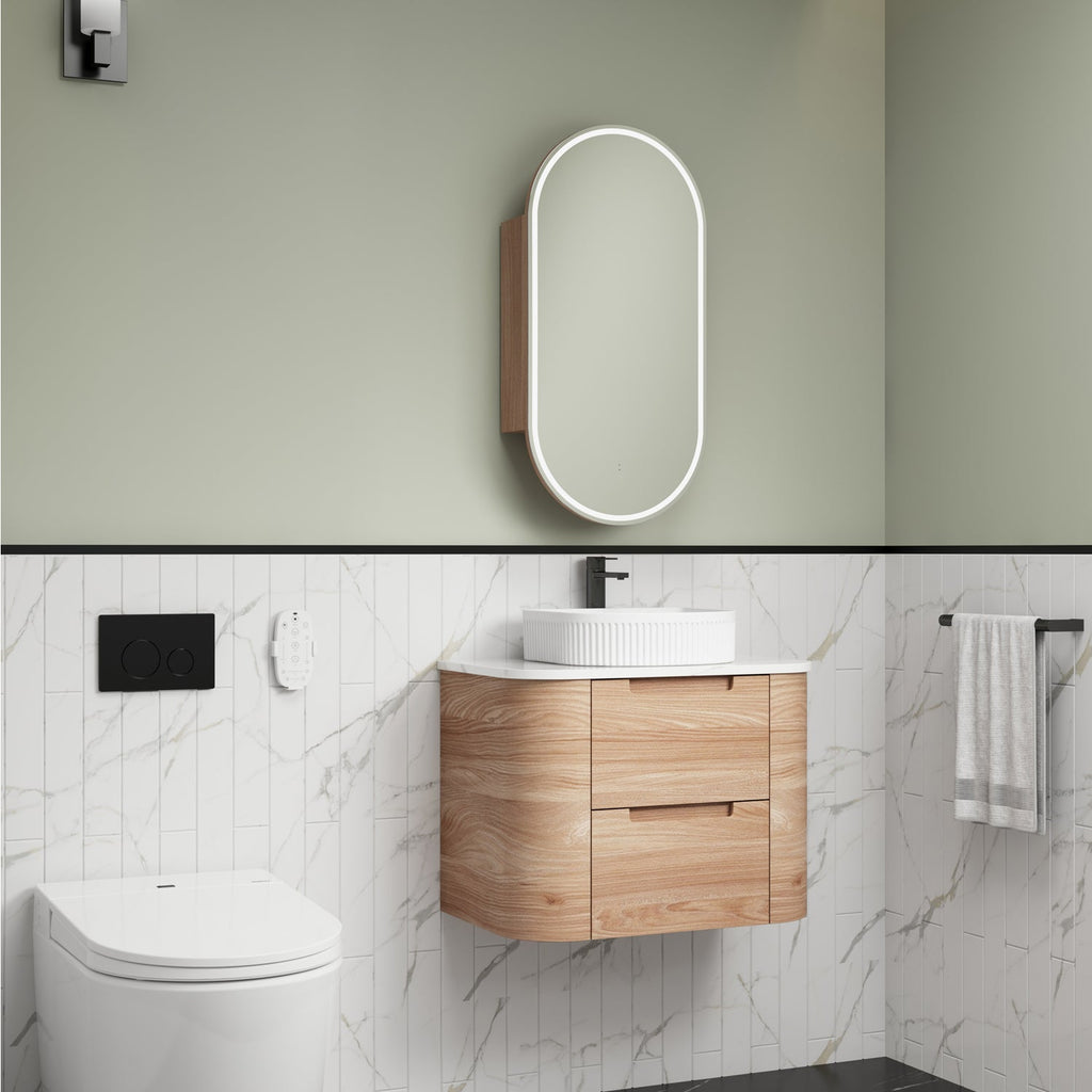 Briony Wall Hung Vanity 750 - 1800mm - Hera Bathware X Aulic CAWH48 - 750 | 750mmCabinet Only