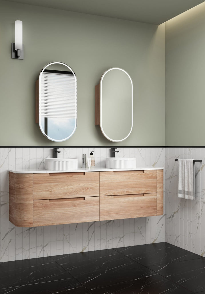Briony Wall Hung Vanity 750 - 1800mm - Hera Bathware X Aulic CAWH48 - 750 | 750mmCabinet Only