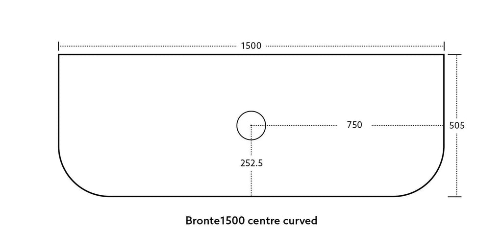 Bronte Coastal Oak Wall Hung Vanity 1500mm - Hera Bathware