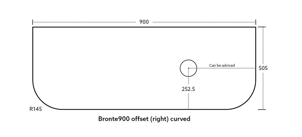 Bronte Coastal Oak Wall Hung Vanity 900mm - Hera Bathware