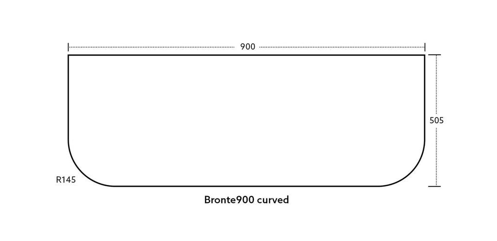 Bronte Coastal Oak Wall Hung Vanity 900mm - Hera Bathware