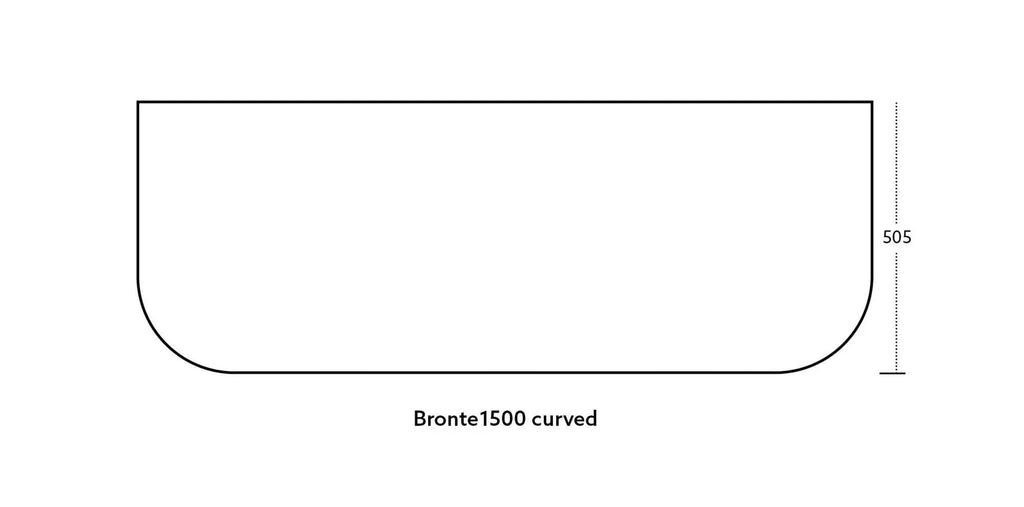 Bronte Prime Oak Wall Hung Vanity 1500mm - Hera Bathware