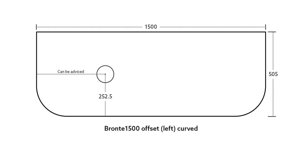 Bronte Prime Oak Wall Hung Vanity 1500mm - Hera Bathware