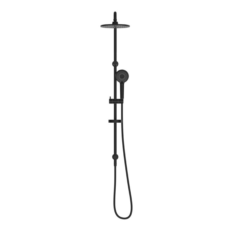 Builder Project Twin Shower Set | Matte Black | Nero - Hera BathwareMatte Black