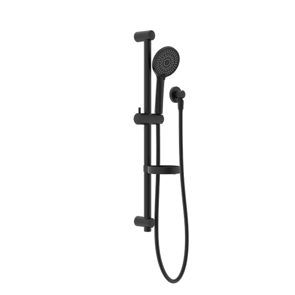 Builder Rail Shower - Hera BathwareMatte Black