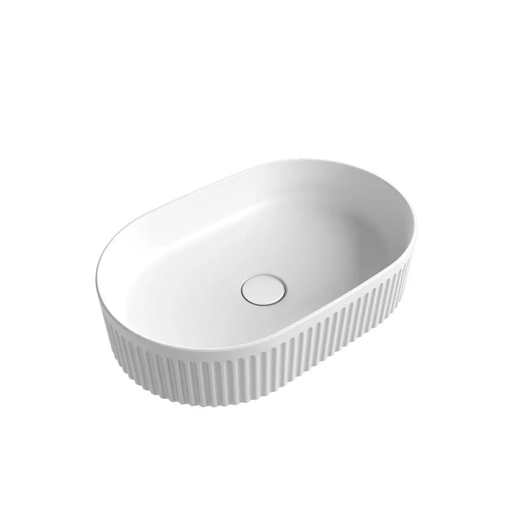 CADEL Above Counter Basin - Hera BathwareMatte White