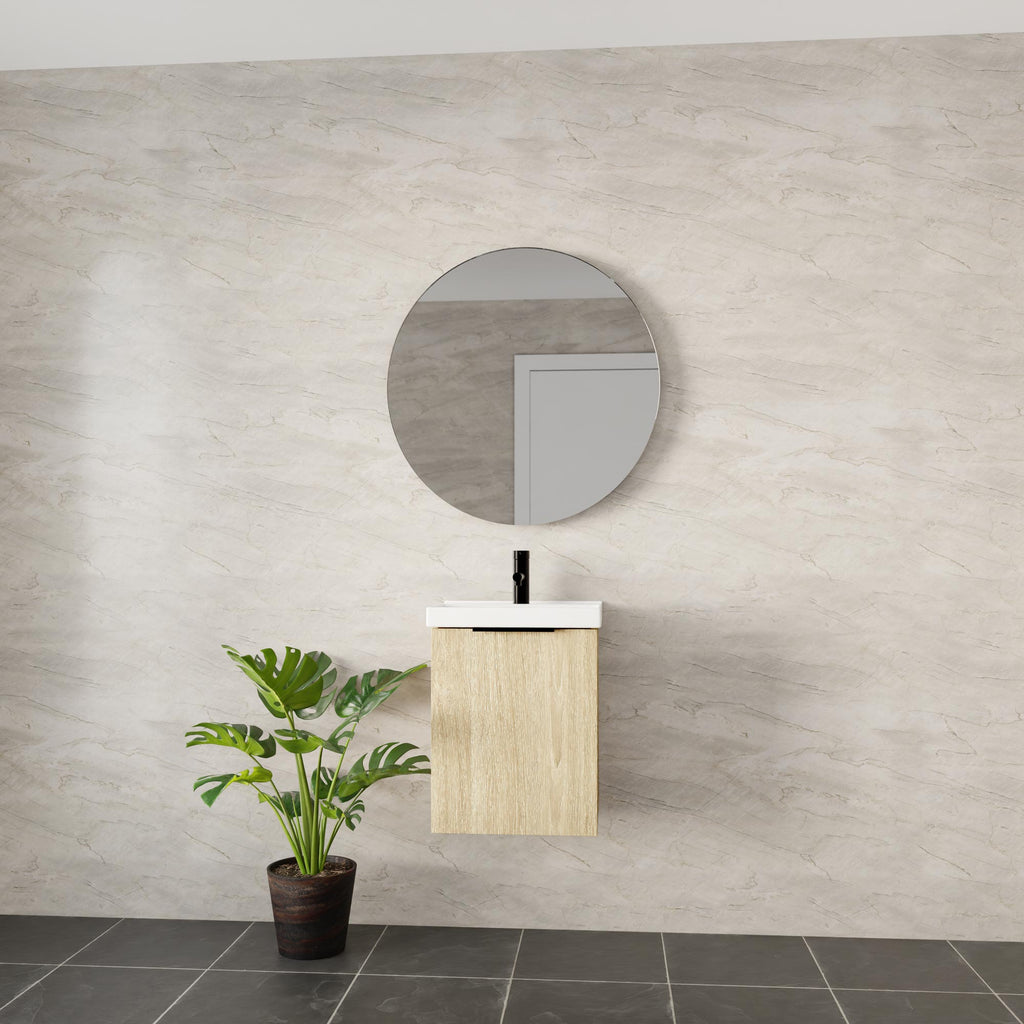 Caleta Compact Wall Hung Vanity - Hera BathwareWall Hung