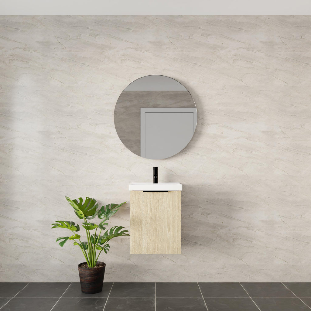 Caleta Compact Wall Hung Vanity - Hera BathwareWall Hung