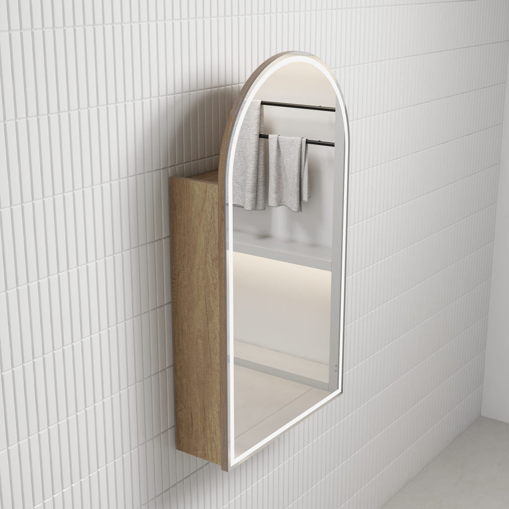 Canterbury Led Shaving Cabinet - Hera BathwareCaritaFrameless