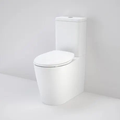 Care 660 Ambulant Cleanflushed® Easy height suite with DF Seat - GERMGARD® - Hera BathwareGloss WhiteBE Suite with Double Flap Seat White - with GermGard®