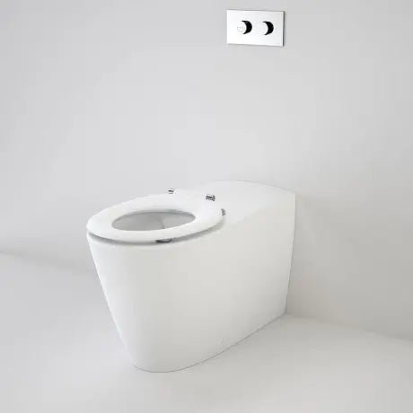 CARE 800 Cleanflush® Wall faced Invisi Series II® suite Caravelle care SF WH (GERMGARD®) - Hera BathwareGloss WhiteCaravelle Care Single Flap - Anthracite Grey