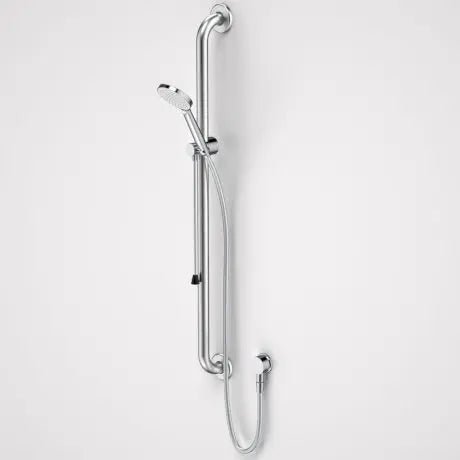 CARE SUPPORT ACCESSIBLE SHOWER SET - 1000MM RAIL - Chrome - Hera Bathware