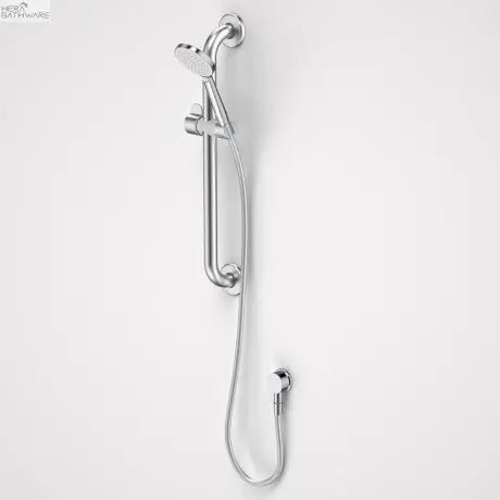 CARE SUPPORT SHOWER SET - 600MM RAIL - Chrome - Hera Bathware