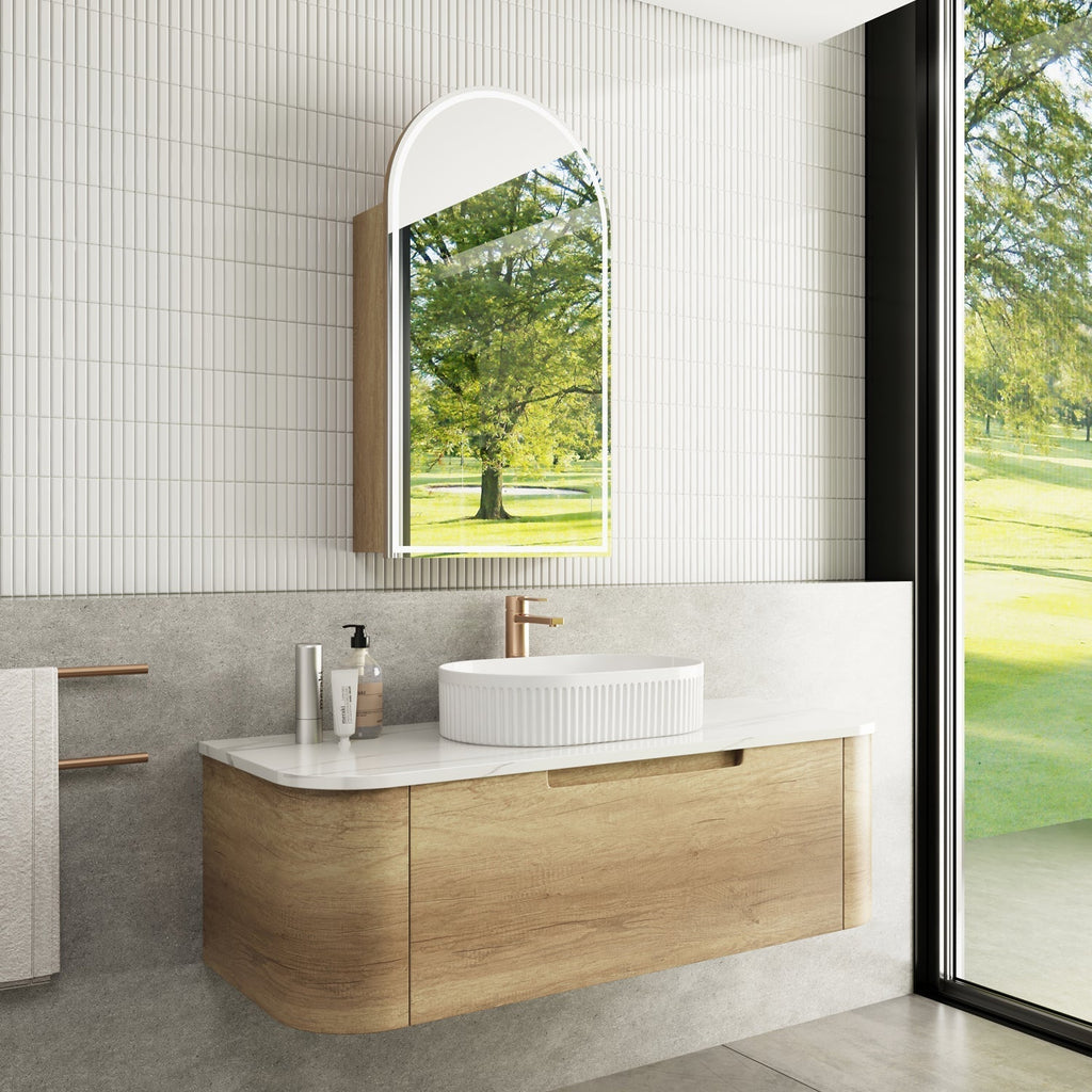 Carita Wall Hung Vanity 750 - 1800mm - Hera Bathware X Aulic CAWH47 - 1200 | 1200mmCabinet Only