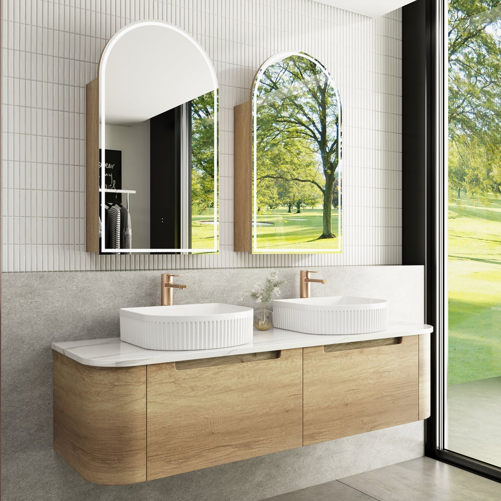 Carita Wall Hung Vanity 750 - 1800mm - Hera Bathware X Aulic CAWH47 - 1500 | 1500mmCabinet Only