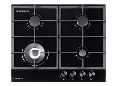 Carysil Built - In Gas Cooktop 60cm | Carysil - Hera BathwareBlack GlassCarysil Appliances