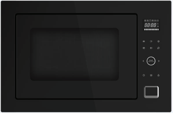 Carysil Built - In Microwave 60 CM | Black| Carysil - Hera BathwareBlack GlassCarysil Appliances