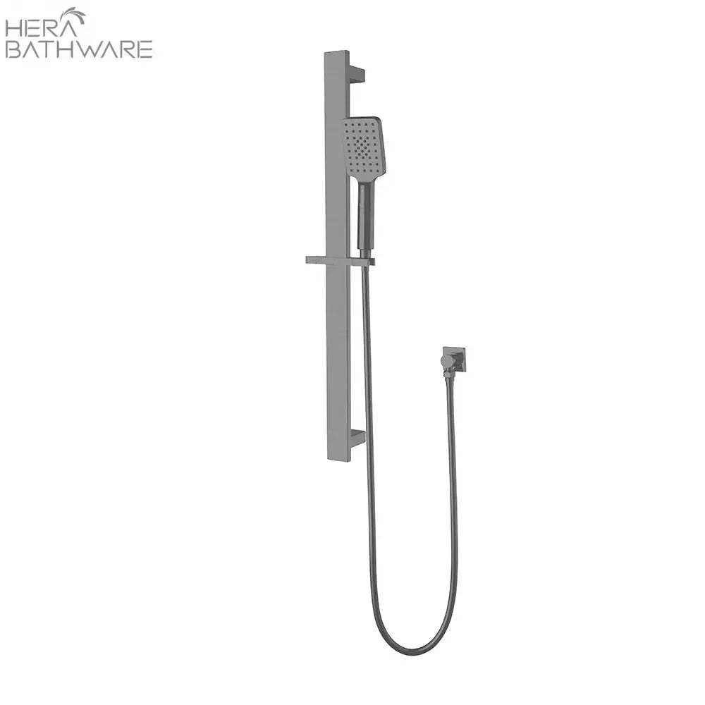 CELIA New Shower Rail - Hera BathwareGun Metal