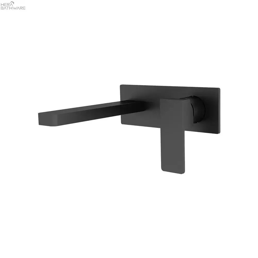 CELIA Wall Basin Mixer - Hera BathwareMatte Black