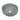 Ceramic Round Basin Size: 355*355*120 | KDK - Hera Bathware X KDK Bathware PA3535CG | Concrete Grey