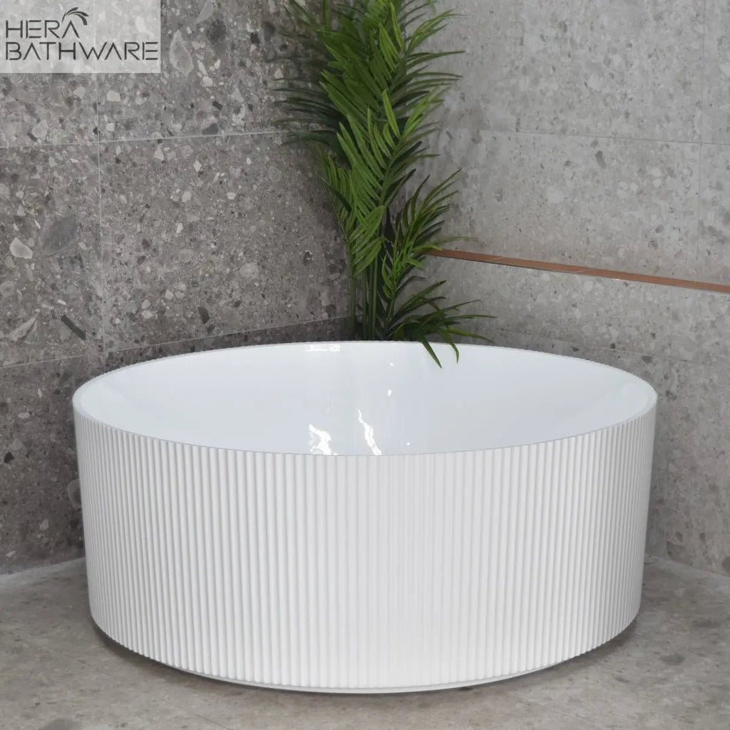 CETO Como Round Free Standing Bathtub - Hera Bathware1200mmNo Overflow