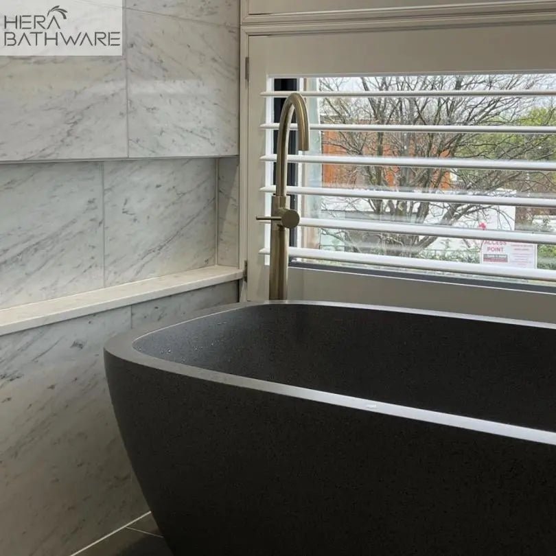 Chelsea Freestanding Stone Bath - Hera Bathware1500x750x530mm
