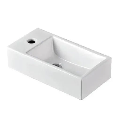 Compact Wall Hung 405x200x105 R/H Basin - Hera Bathware X Inspire Bathware IS2048R |
