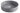 Concrete Grey Fine Ceramic Round Basin 355*355*120 - Hera Bathware