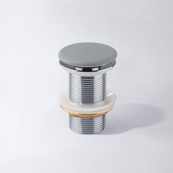 Concrete Pop Up Waste | Eight Quarter | EQCOP & EQFCP - Hera BathwareLight Grey
