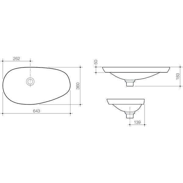 Caroma Basins Collection | Hera Bathware
