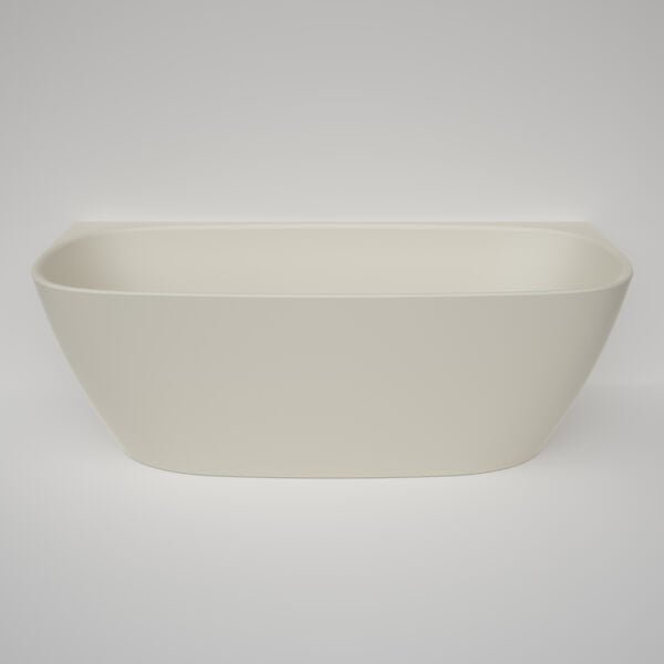 CONTURA II Back To Wall Freestanding Bathtub 1700mm | CAROMA - Hera BathwareMatte Clay