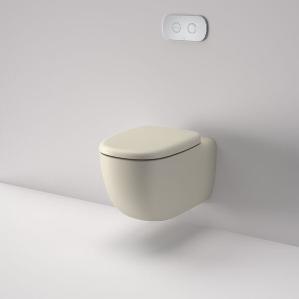 CONTURA II Cleanflush® Invisi Serise II® Wall Hung Toilet Suite | CAROMA - Hera BathwareMatte ClayInvisi II Cistern (237003)