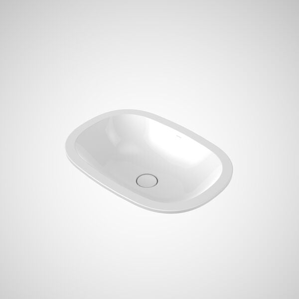 CONTURA II Undermount Basin 530 | CAROMA - Hera BathwareGloss White