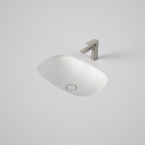 CONTURA II Undermount Basin 530 | CAROMA - Hera BathwareMatte White