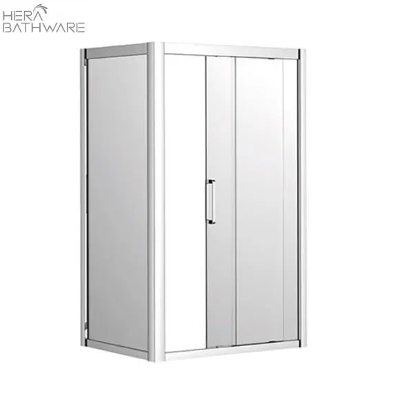 Corsica Sliding Semi Shower Screen Chrome - Hera Bathware1220mmNo Return