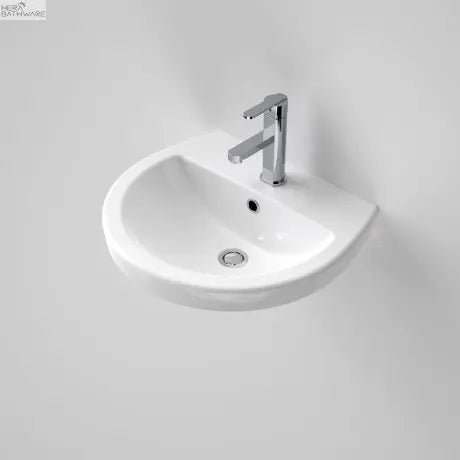 COSMO Wall Basin - Hera BathwareGloss White1 Tap