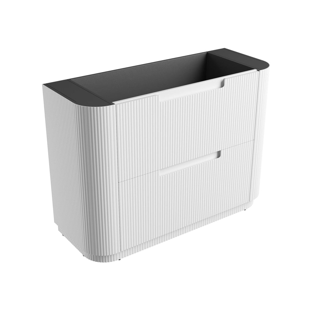Curva Floor Standing Vanity 750 - 1800mm - Hera Bathware X Aulic CA57 - 1200 | 1200mmCabinet Only