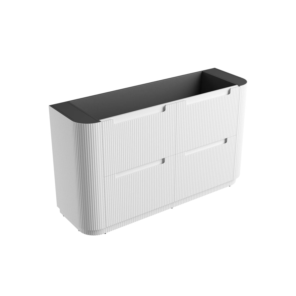 Curva Floor Standing Vanity 750 - 1800mm - Hera Bathware X Aulic CA57 - 1500 | 1500mmCabinet Only